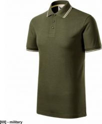 Focus - ADLER - Focus - Koszulka polo męska, 180 g/m2, 65 % bawełna, 35 % poliester, 85 % bawełna, 15 % wiskoza - military 2XL. Koszulki polo męskie Malfini, m, bez wzorów, z bawełny, bez ramiączek. Za 81.91 zł.