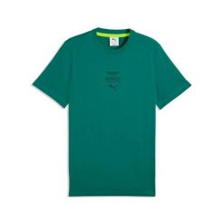 T-shirt Puma Aston Martin. Zielone t-shirty męskie Puma, l, bez wzorów, sportowe, bez kołnierzyka. Za 131.99 zł.
