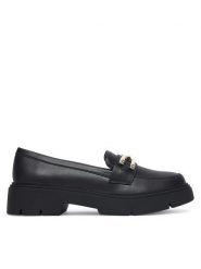 Aldo Loafersy Mazey 13827624 Czarny. Czarne mokasyny damskie Aldo, ze skóry. Za 299.99 zł.