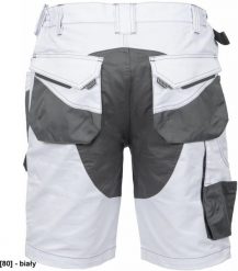 CERVA DAYBORO szorty - męskie spodnie robocze, odblaskowe elementy, 100 % TRIFIBETEX - biały 44. Białe krótkie spodenki sportowe męskie CERVA, m, bez wzorów. Za 111.61 zł.