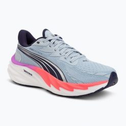 Buty do biegania damskie PUMA X Hyrox Velocity Nitro 4. Szare obuwie sportowe damskie Puma, bez wzorów, z materiału, do biegania. Za 439.99 zł.