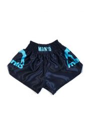 Spodenki do Muay Thai męskie Manto Dual. Czarne szorty męskie Manto, m, bez wzorów, z materiału. Za 129.00 zł.