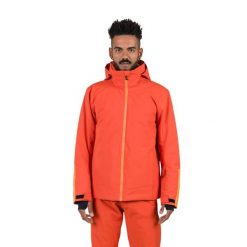Kurtka narciarska Rossignol męska Strawpile JKT pomarańczowa. Brązowe kurtki snowboardowe męskie Rossignol, l, bez wzorów, bez kaptura, narciarskie. W wyprzedaży za 1,189.00 zł.