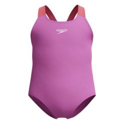 Jednoczęściowy Kostium Kąpielowy Baby Girls Learn To Swim Medalist. Czerwone stroje kąpielowe dla dziewczynek Speedo, bez wzorów, z materiału. Za 106.99 zł.