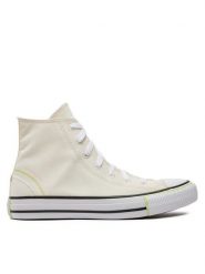 Converse Trampki Chuck Taylor All Star Color Pop Hi A07592C Beżowy. Brązowe trampki i tenisówki damskie Converse, bez wzorów, z materiału, retro, bez zapięcia. Za 229.99 zł.