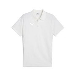 Polo Puma Team Evostripe. Białe koszulki polo męskie Puma, bez wzorów, sportowe, bez ramiączek. Za 254.50 zł.