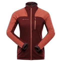 Kurtka damska Alpine Pro Onneca 3. Brązowe kurtki damskie Alpine Pro, bez wzorów, bez kaptura. W wyprzedaży za 229.00 zł.