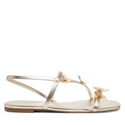 Sandały Call It Spring. Żółte sandały damskie Call it Spring, bez wzorów, bez obcasa, na płaskiej podeszwie, bez zapięcia. Za 189.99 zł.