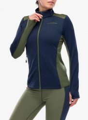 Bluza damska La Sportiva Chill Thermal Jacket. Niebieskie bluzy damskie La Sportiva, xs, bez wzorów, z materiału, bez kaptura. Za 483.99 zł.