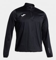 Kurtka do biegania męska Joma R-City Raincoat. Czarne kurtki męskie Joma, m, bez wzorów, z materiału, klasyczne, bez kaptura. Za 119.99 zł.