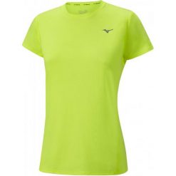Mizuno Koszulka Treningowa Impulse Core Tee W Safety Yellow M. Żółte koszulki sportowe damskie Mizuno, z materiału. W wyprzedaży za 79.00 zł.