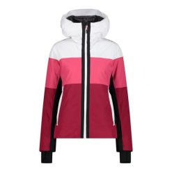 Kurtka damska narciarska CMP 33W0706. Białe kurtki sportowe damskie CMP, na zimę, xl, bez wzorów, bez kaptura, narciarskie. W wyprzedaży za 691.55 zł.