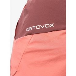 Spodenki turystyczne damskie Ortovox Piz Selva Shorts. Czerwone szorty sportowe damskie ORTOVOX, s, bez wzorów, sportowe, trekkingowe. Za 329.99 zł.