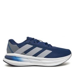Buty do biegania adidas. Niebieskie buty sportowe męskie Adidas, bez zapięcia, do biegania. Za 159.99 zł.