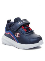 Champion Sneakersy Low Cut Shoe Shout Out B Td S32609-BS501 Granatowy. Niebieskie buty sportowe chłopięce Champion, bez wzorów, ze skóry, bez zapięcia. Za 139.99 zł.