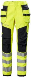 Reflective trousers HELLY HANSEN Fyre CL 1, yellow C50. Żółte spodnie sportowe męskie Helly Hansen, m, bez wzorów. Za 821.49 zł.