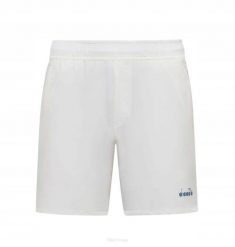 Spodenki tenisowe Diadora Shorts Icon 7. Białe krótkie spodenki sportowe męskie Diadora, m, bez wzorów, z elastanu, na fitness i siłownię. Za 209.00 zł.