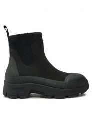 Tretorn Sztyblety Garpa Hybrid 052 Czarny. Czarne botki damskie Tretorn, z materiału, bez obcasa, na płaskiej podeszwie, bez zapięcia. Za 559.99 zł.