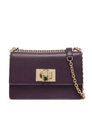 Furla Torebka 1927 Mini BAFKACO ARE000 4906S Fioletowy. Fioletowe torebki do ręki damskie Furla, bez wzorów, ze skóry, wizytowe, bez dodatków. Za 1,559.00 zł.