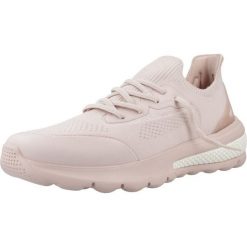 Tenisówki Geox Model D Spherica Actif Kolor Rose. Czerwone trampki i tenisówki damskie Geox, bez wzorów, z tkaniny, casualowe, bez zapięcia. Za 409.99 zł.