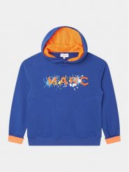 Marc Jacobs Bluza W25621 Niebieski Regular Fit. Niebieskie bluzy dla chłopców Marc Jacobs, bez wzorów, z bawełny, bez ramiączek, bez kaptura. Za 449.99 zł.