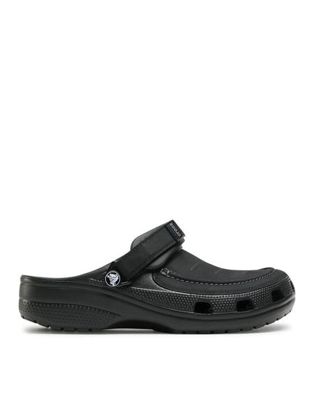 Crocs Klapki Yukon Vista II Clog M 207142 Czarny. Czarne klapki męskie Crocs, z tworzywa sztucznego. Za 149.99 zł.