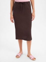 Opus Spódnica midi Kobiety Sztuczne włókno brązowy, 36. Brązowe spódnice damskie Opus, bez wzorów, z dżerseju, eleganckie, midi. Za 229.95 zł.