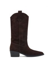 Vagabond Shoemakers Kowbojki Kelsey 6110-040-31 Brązowy ciemny. Brązowe botki damskie Vagabond Shoemakers, ze skóry, bez obcasa, na słupku, bez zapięcia. Za 869.99 zł.