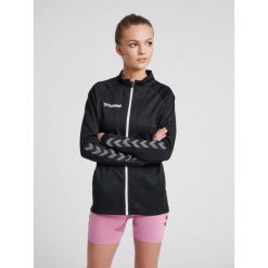 Bluza do piłki nożnej damska Hummel demi-zip hml AUTHENTIC. Czerwone bluzy damskie Hummel, l, bez wzorów, bez kaptura. W wyprzedaży za 148.50 zł.