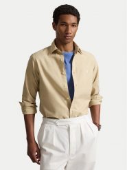 Polo Ralph Lauren Koszula 710805564515 Beżowy jasny Regular Fit. Brązowe koszule męskie Polo Ralph Lauren, m, bez wzorów, z bawełny, bez kołnierzyka, bez ramiączek. Za 689.99 zł.