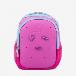 Plecak dziecięcy Coqui Mix, różowy z fluo magenta. Czerwone torby i plecaki dziecięce Coqui. Za 157.99 zł.