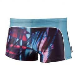Beco Square Leg Shorts - bokserki pływackie odporne na chlor. Czarne bokserki damskie 47 Brand, bez wzorów, z materiału. Za 240.99 zł.