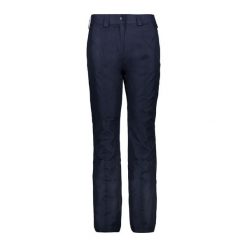 Spodnie narciarskie damskie CMP 3W20636. Niebieskie spodnie materiałowe damskie CMP, l, bez wzorów, narciarskie. W wyprzedaży za 374.00 zł.