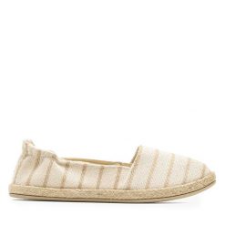 Espadryle Jenny Fairy. Brązowe espadryle damskie Jenny Fairy, bez wzorów, bez obcasa, bez zapięcia. Za 59.99 zł.