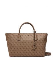 Guess Torebka Marissa Logo HWSG24 82240 Brązowy jasny. Brązowe torebki do ręki damskie Guess, z aplikacjami, ze skóry, bez dodatków. Za 674.99 zł.