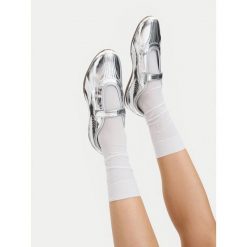 Baleriny Reebok. Szare baleriny damskie Reebok, bez wzorów, bez obcasa. Za 349.99 zł.