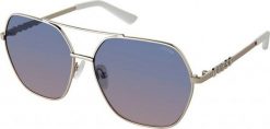 Guess Damskie okulary przeciwsłoneczne GUESS WOMEN GF0415-5910W (Szkło/Zausznik/Mostek) 59/14/140 mm) NoSize. Okulary przeciwsłoneczne damskie Guess. Za 224.29 zł.