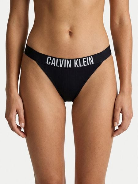 Calvin Klein Swimwear Dół od bikini LV00Q61218 Czarny. Czarne bikini damskie Calvin Klein Swimwear, m, bez wzorów. Za 160.99 zł.