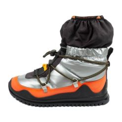 Śniegowce adidas aSMC Cold H00050 srebrny. Szare śniegowce i trapery damskie z materiału. Za 640.22 zł.