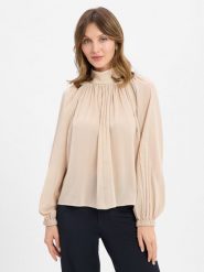 Drykorn Bluzka - Dumonda Kobiety Bawełna beżowy, 40. Brązowe bluzki damskie DRYKORN, bez wzorów, z bawełny, eleganckie, bez kołnierzyka, bez ramiączek. Za 429.95 zł.