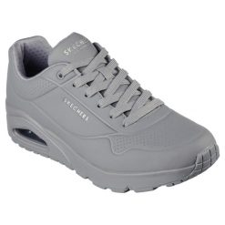 Buty do chodzenia męskie Skechers Uno Stand On Air. Szare buty sportowe męskie Skechers, z materiału, bez zapięcia, trekkingowe. Za 385.00 zł.