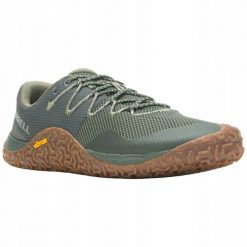 Merrell Trail Glove 7 J067655 Zielone 46. Zielone buty sportowe męskie Merrell, bez zapięcia. Za 464.39 zł.
