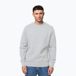 Bluza męska Pitbull Hackett Crewneck. Białe bluzy męskie PITBULL, l, bez wzorów, z bawełny, bez kaptura. Za 169.99 zł.