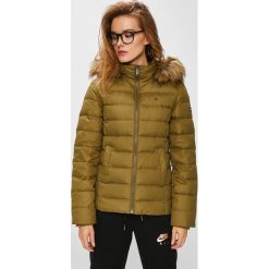 Tommy Jeans - Kurtka. Brązowe kurtki damskie Tommy Jeans, z jeansu. Za 799.90 zł.