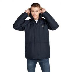 Kurtka przejściowa męska Helly Hansen Coastal 2. Niebieskie kurtki męskie Helly Hansen, m, bez wzorów, z materiału, eleganckie, bez kaptura. Za 1,280.65 zł.