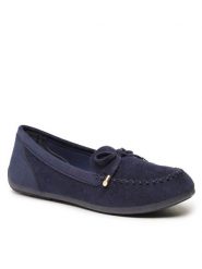 Clara Barson Mokasyny WSS20837-03 Granatowy. Niebieskie mokasyny damskie Clara Barson, z materiału. Za 69.99 zł.