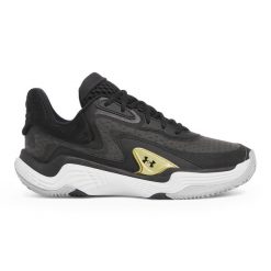 Buty do koszykówki Under Armour Spawn 7. Czarne buty sportowe męskie Under Armour, bez zapięcia, do koszykówki. Za 389.99 zł.