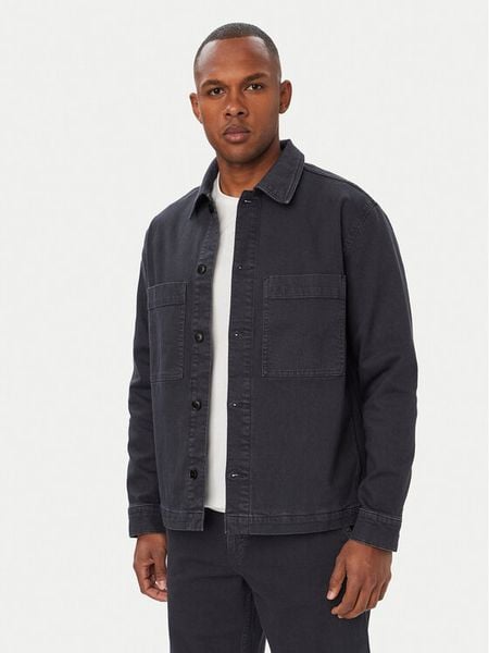 BOSS Koszula jeansowa Laredo-3 50566354 Granatowy Regular Fit. Niebieskie koszule męskie Boss, m, bez wzorów, z jeansu, bez kołnierzyka, bez ramiączek. Za 799.99 zł.