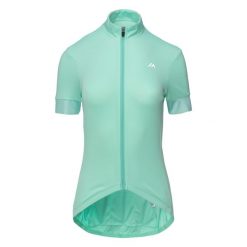 Damski jersey Martes Essentials Eirwen. Niebieskie koszulki sportowe damskie MARTES ESSENTIALS, bez wzorów, z jersey, rowerowe. Za 109.80 zł.