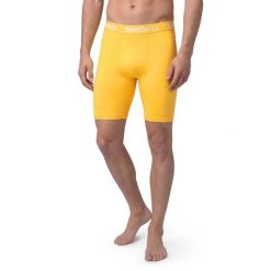 Męskie spodenki sportowe Siroko Bshorts Yellow M. Żółte krótkie spodenki sportowe męskie SIROKO, m, bez wzorów, z materiału, do biegania. Za 116.00 zł.